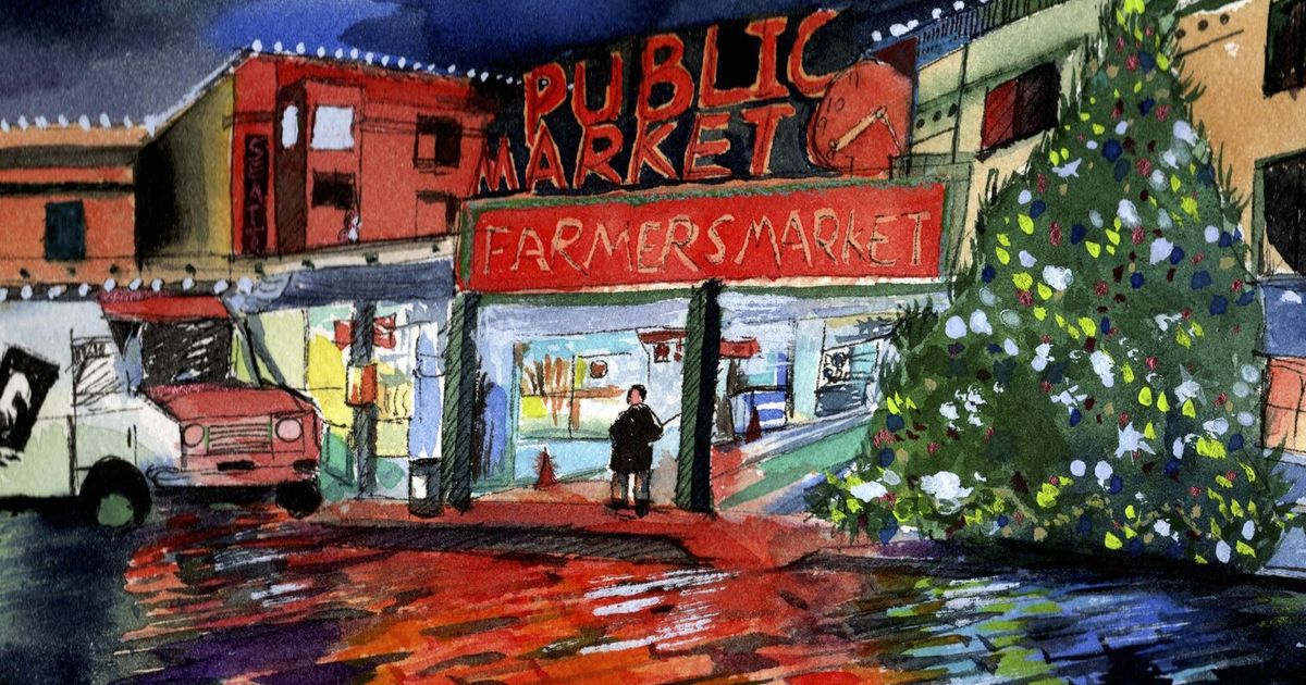 From Dick’s Drive-In to Pike Place Market: How sketchers see Seattle