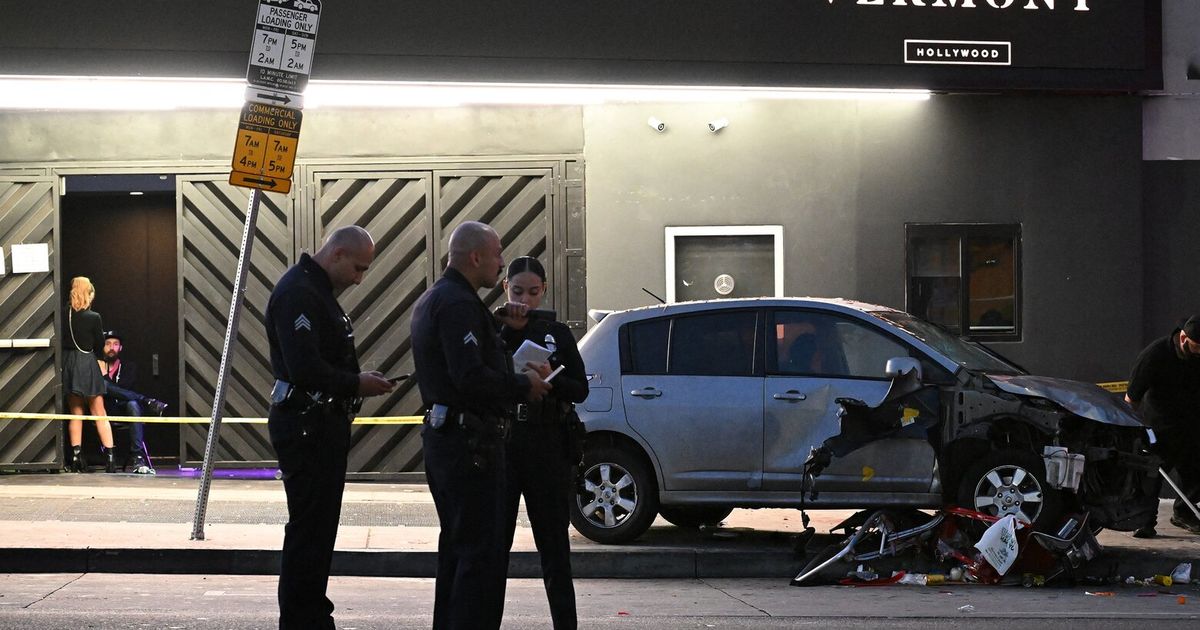 Driver accused of ramming into crowd outside LA nightclub charged with ...