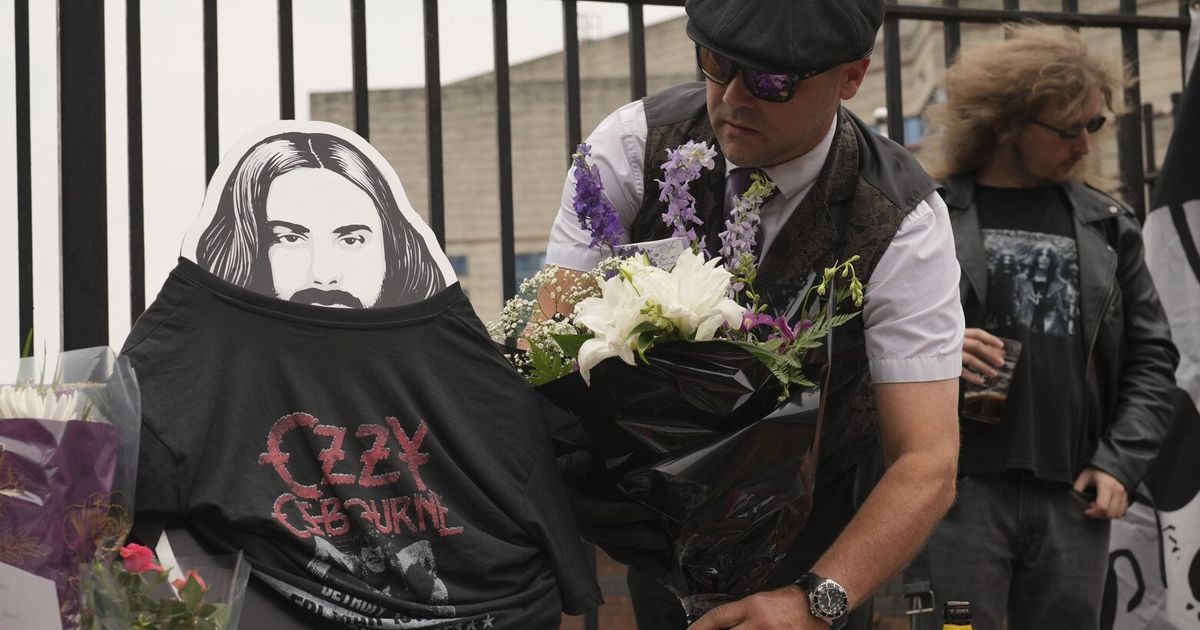 Ozzy Osbourne funeral procession to be held Wednesday in his hometown