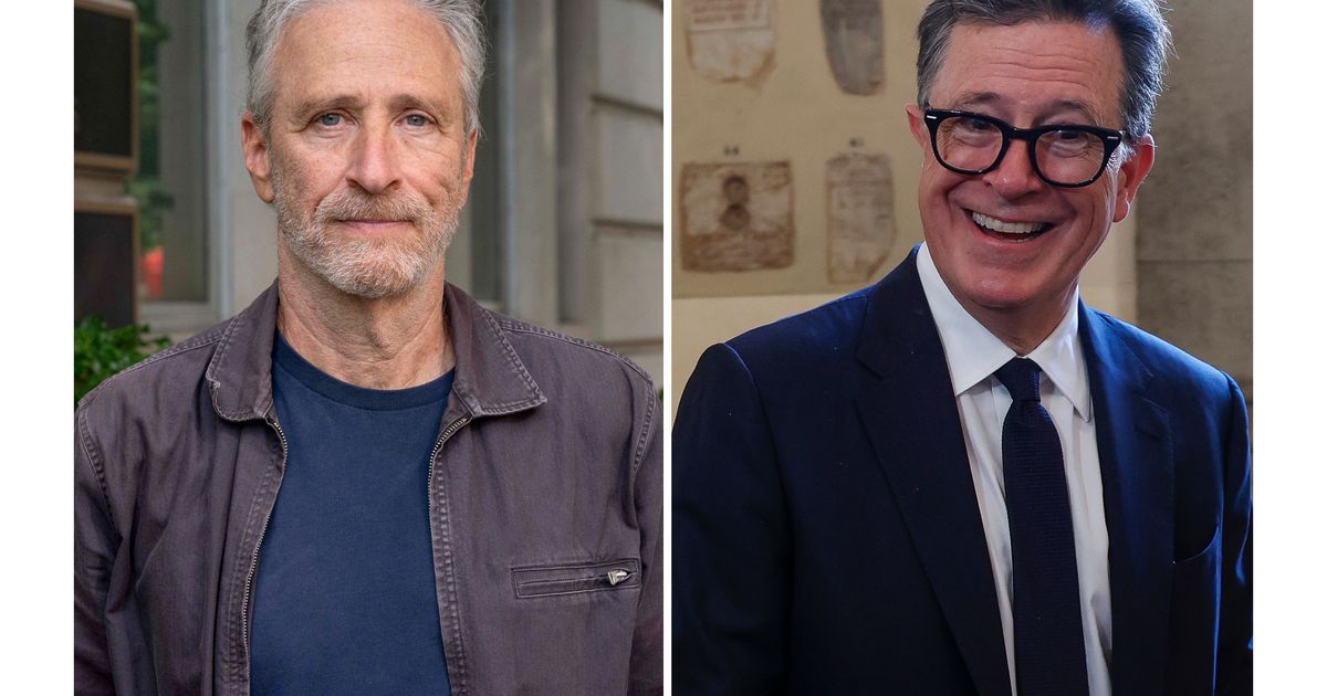 The Paramount comics, Colbert and Stewart, are sharp critics of the ’60 Minutes’ deal