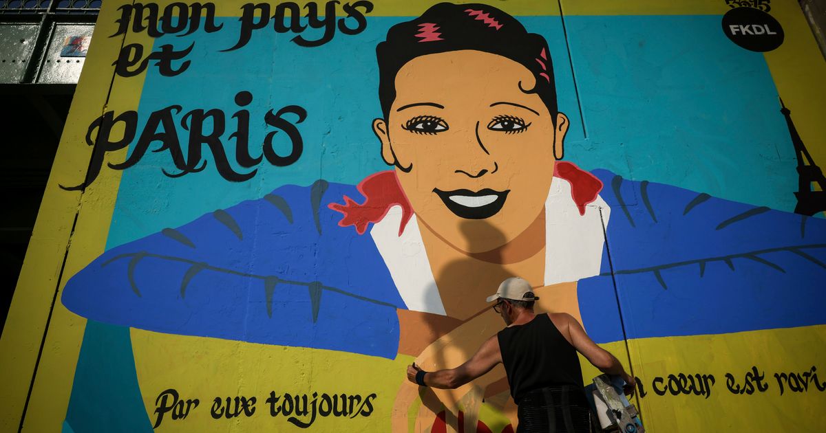 Paris unveils mural of Josephine Baker to honor her legacy