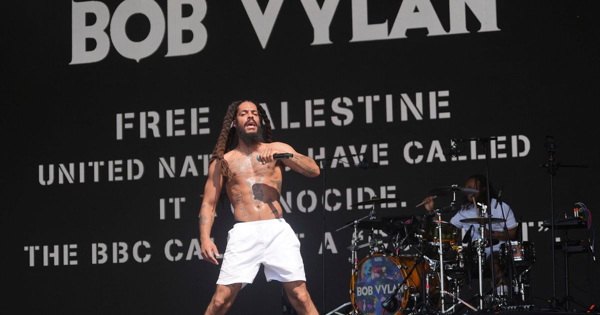 Bob Vylan rejects criticism and says it’s being targeted for speaking up about Gaza at Glastonbury