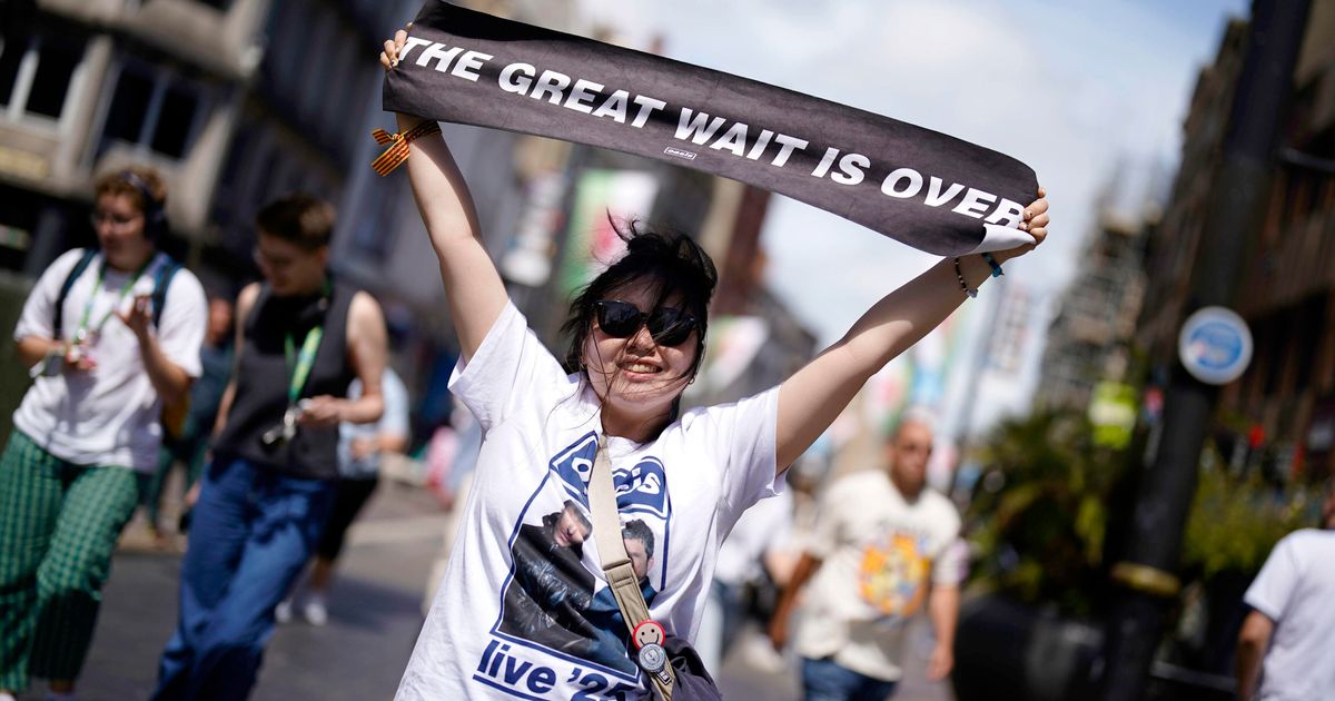 Oasis fans go Supersonic as seminal band’s long-awaited reunion tour kicks off in Cardiff