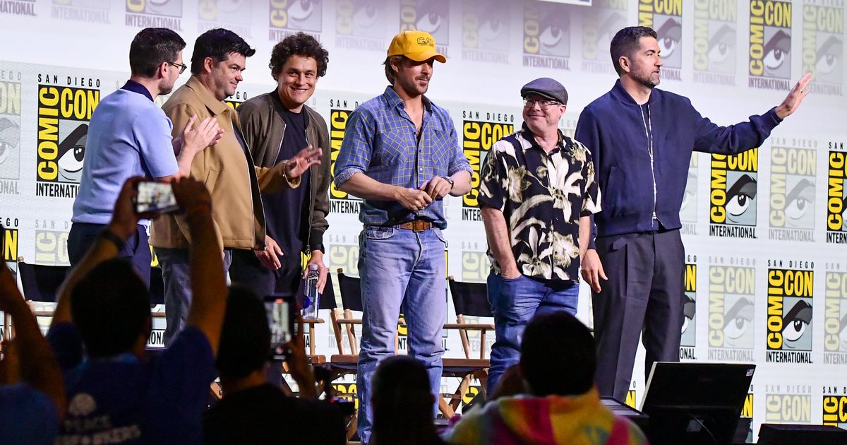 Ryan Gosling and faceless alien named Rocky wow crowd at ‘Project Hail Mary’ Comic-Con panel