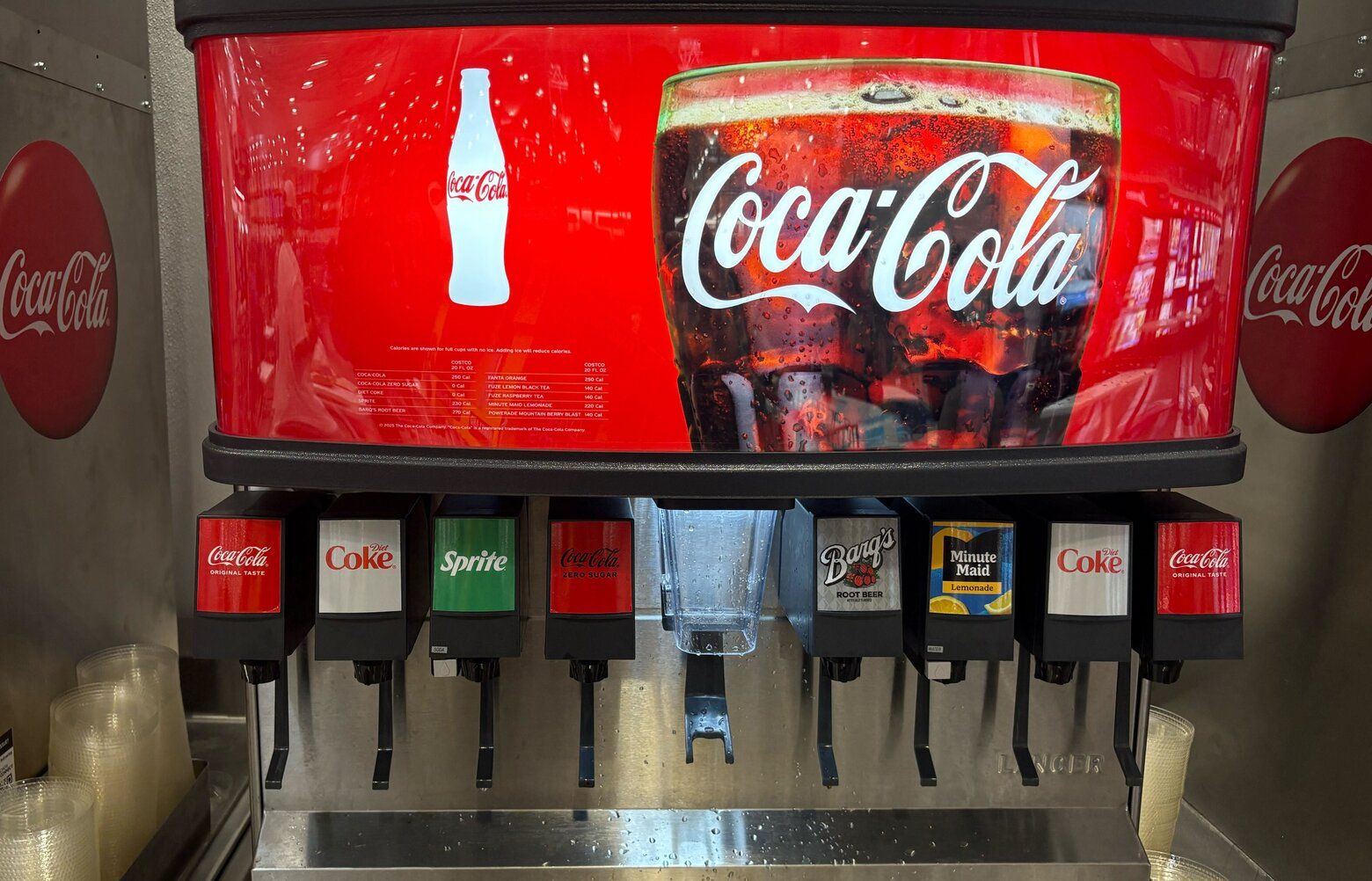 Some WA Costco food courts now have Coke in their soda fountains
