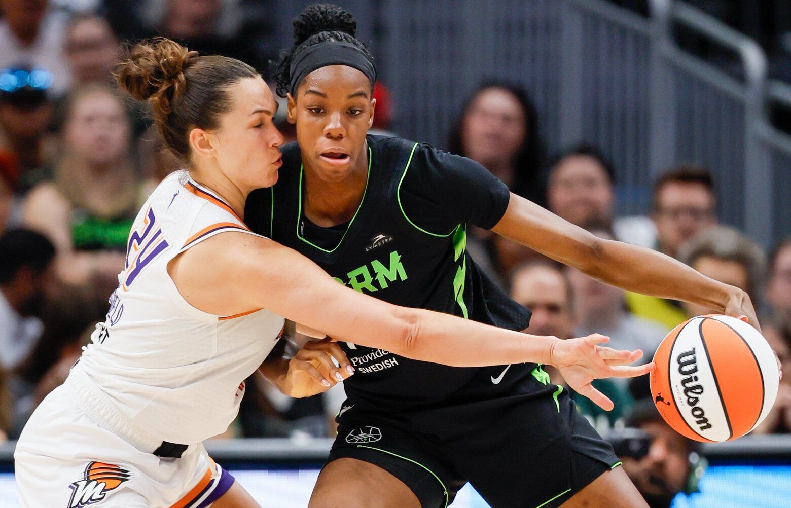 Slumping Storm narrowly fall to Mercury in 'Forever Sue' game