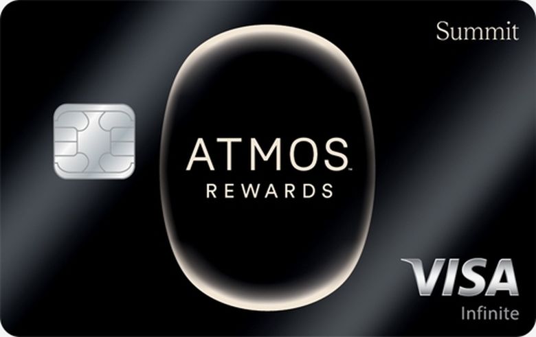 Alaska Airlines introduced its new premium credit card, the Atmos Rewards Summit Visa Infinite Card, Wednesday. (Courtesy of Alaska Airlines)