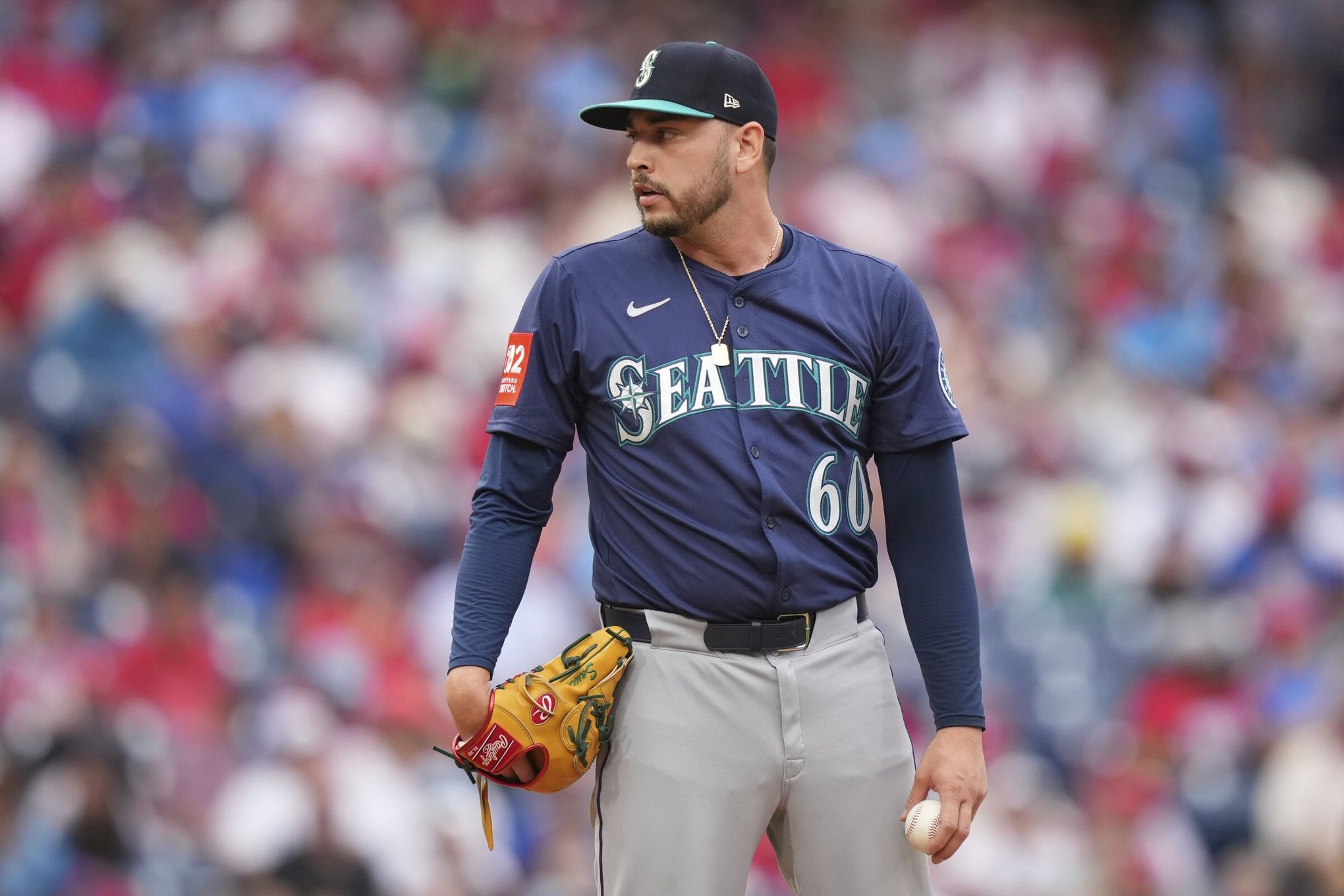 Mariners' Tayler Saucedo receives online threat after loss | The Seattle  Times