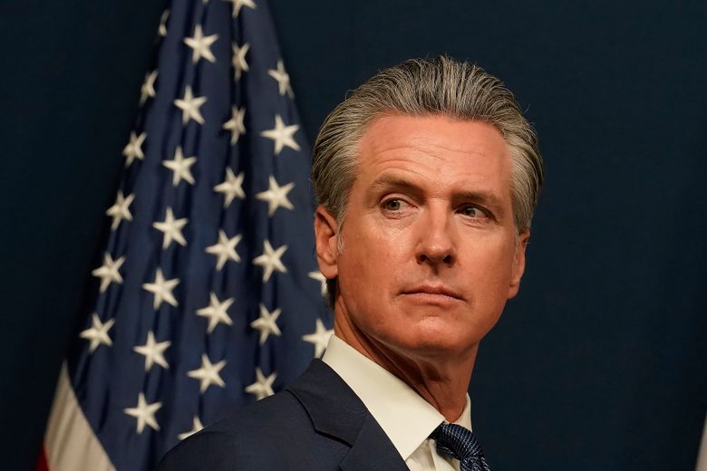 California Gov. Gavin Newsom's national profile soars with latest Trump  fight, but there are risks | The Seattle Times