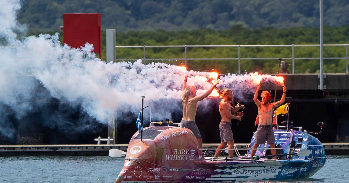 3 Scottish brothers set a world record for fastest Pacific row | The ...
