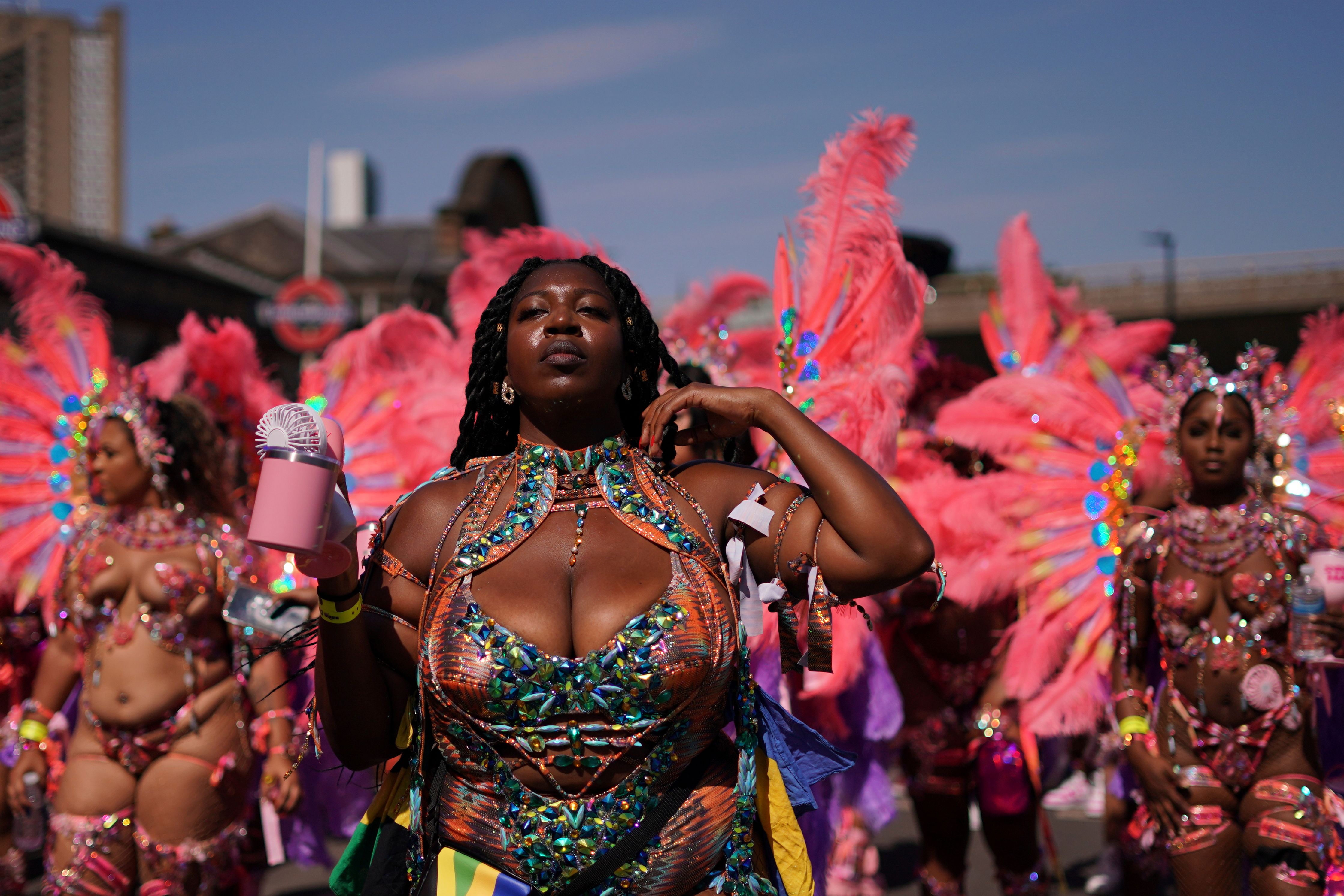 Photos show thousands celebrating Caribbean culture at London's