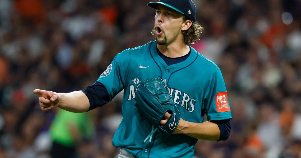 Logan Gilbert’s gem caps dominant series for Mariners starters vs. Astros