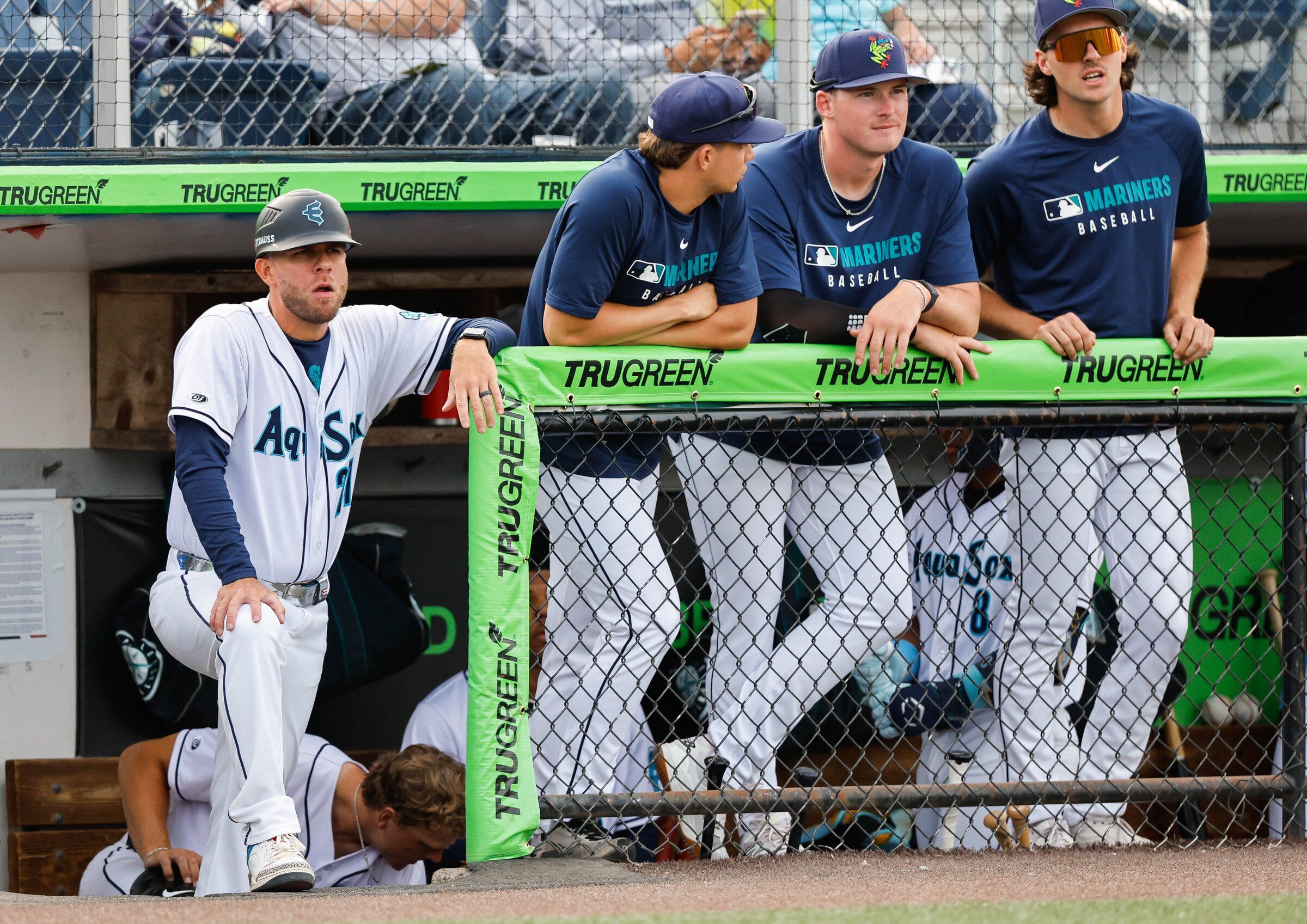 Everett AquaSox celebrate Northwest League championship with