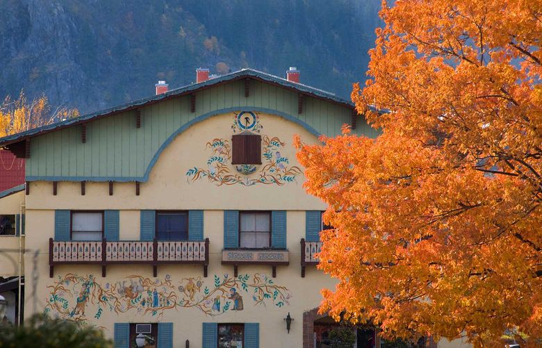 Fall colors in Leavenworth