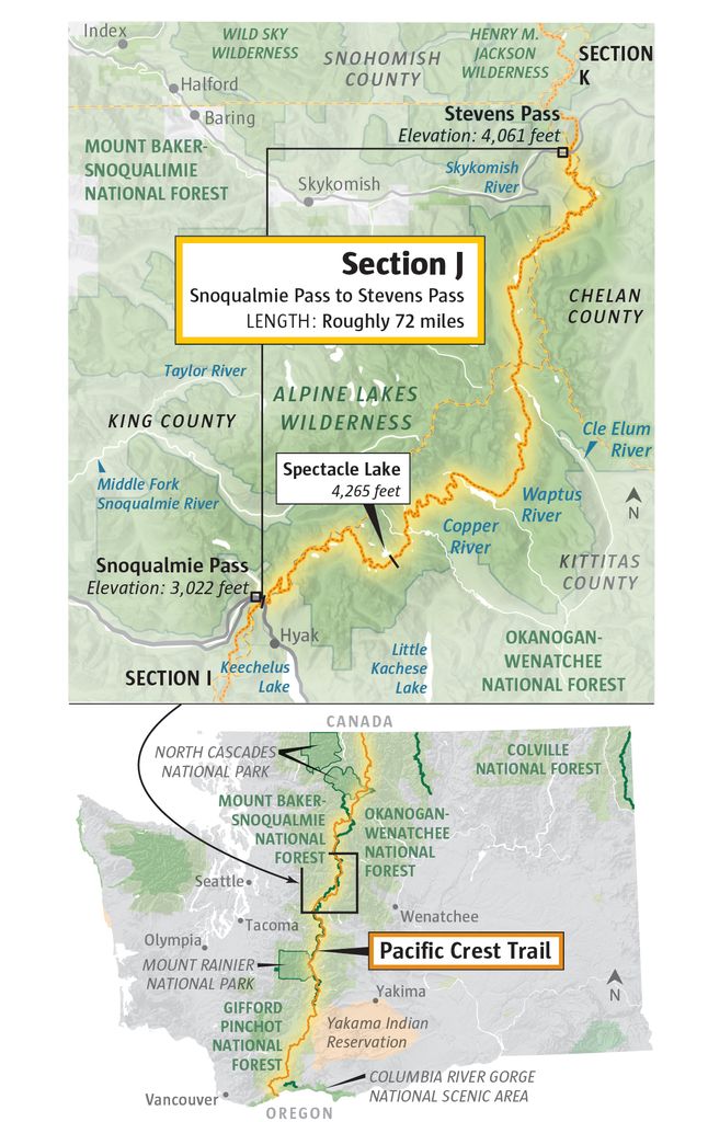 Pacific Crest Trail Section J hike: How far did our writer and his