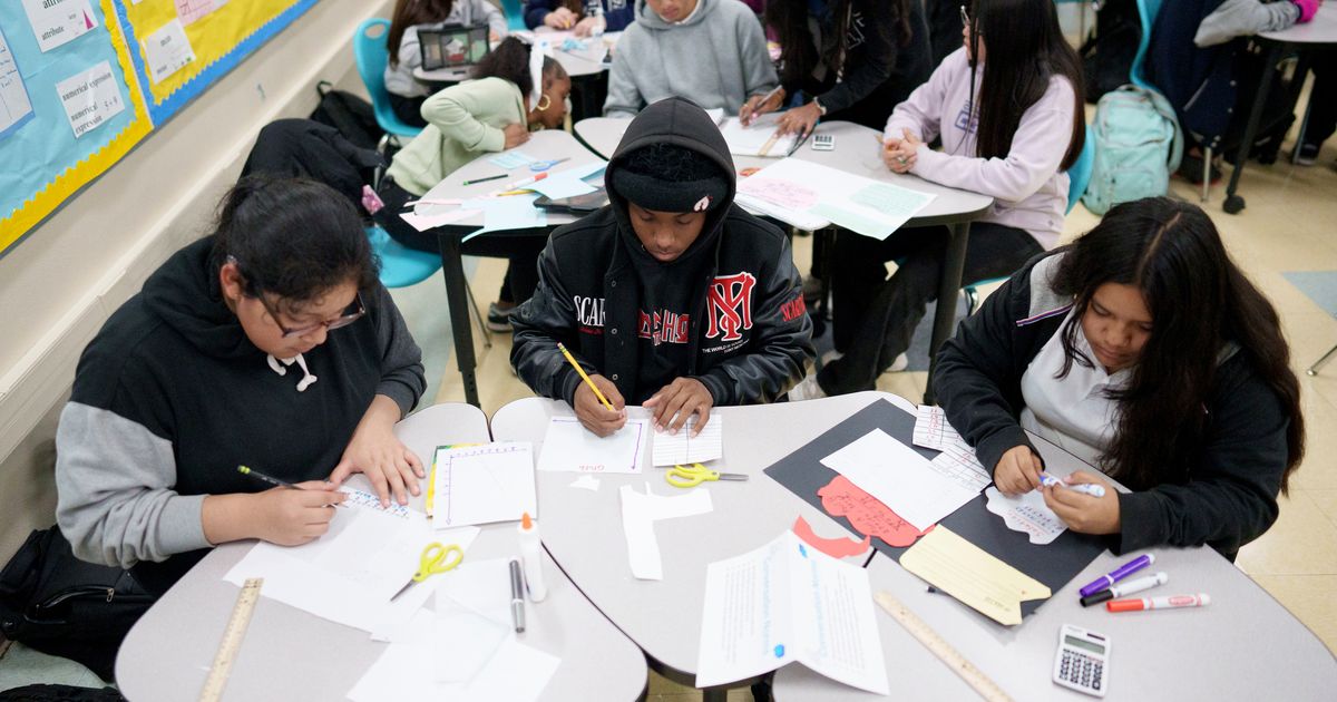 US high school students lose ground in math and reading continuing