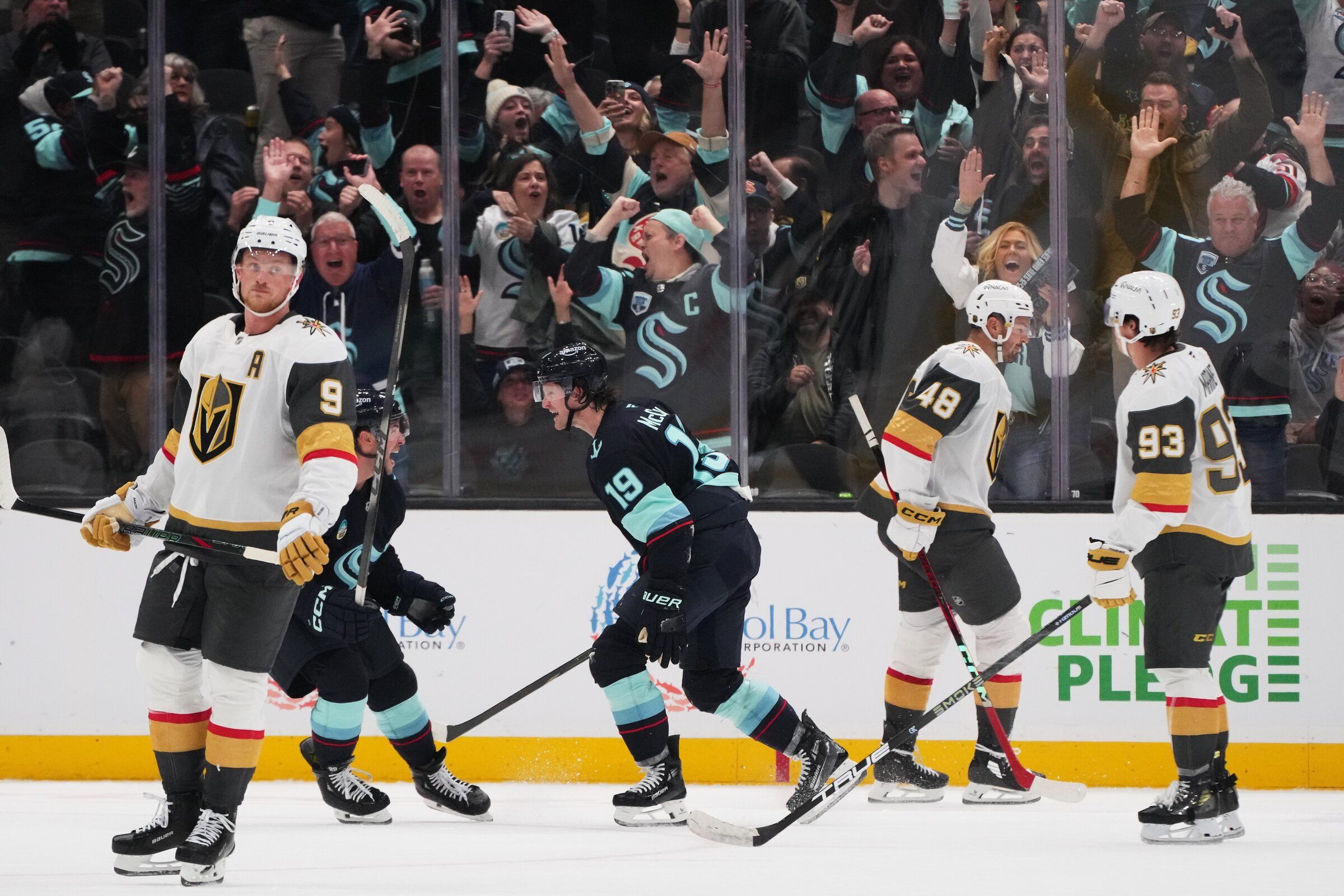 Seattle Kraken down Golden Knights on Jared McCann's OT goal | The