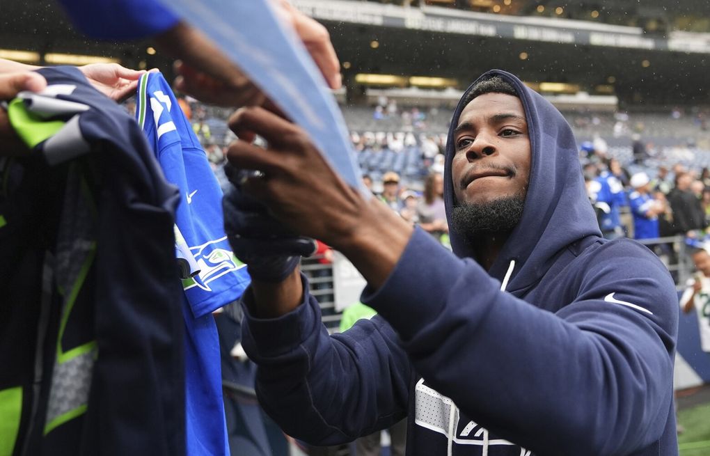 Seahawks' Devon Witherspoon listed as full participant, Julian Love limited | The Seattle Times