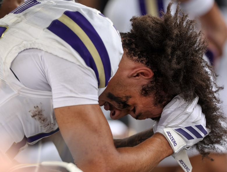 Washington Huskies QB Demond Williams Jr. scuffles in loss to Michigan | The Seattle Times