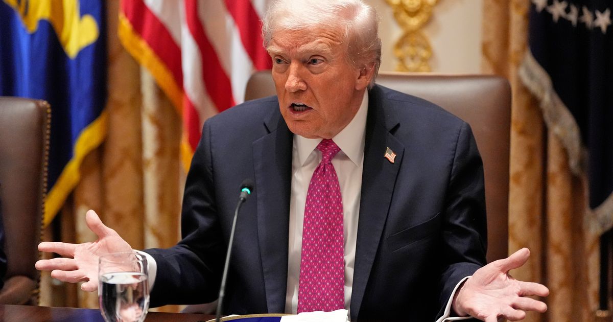 President Donald Trump drops the F-bomb before the cameras. It wasn’t the first time