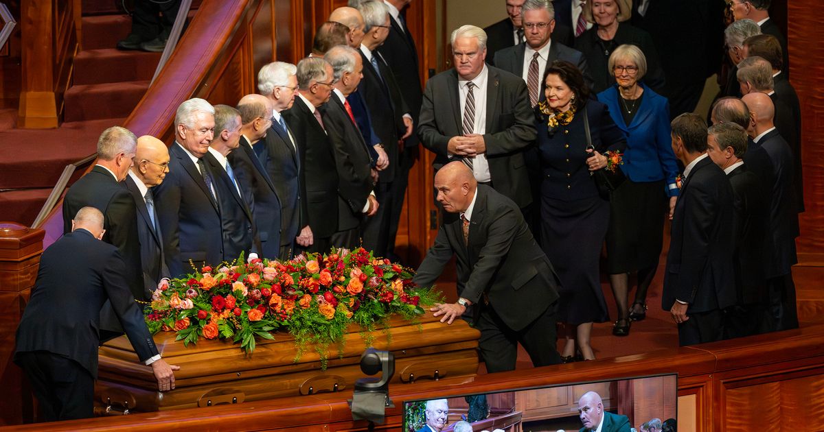 Mourners remember Latter-day Saints president as a ‘healer of hearts