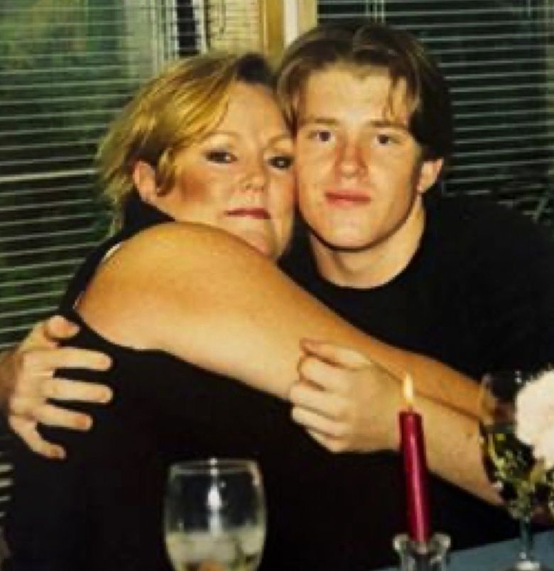 Pamela Hogan and her son Alex Hogan, in an undated photo. (Courtesy of Alex Hogan via Evergreen Personal Injury Counsel) ( / )