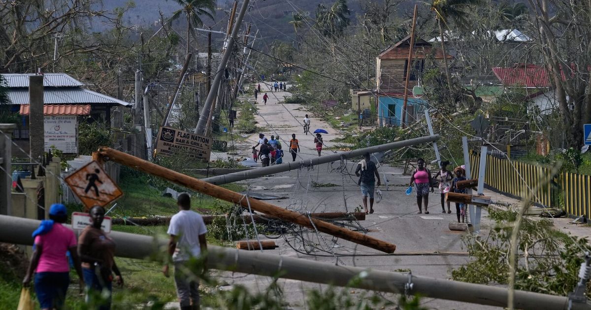 Death toll from Hurricane Melissa rises to 45 in Jamaica, with 15 ...