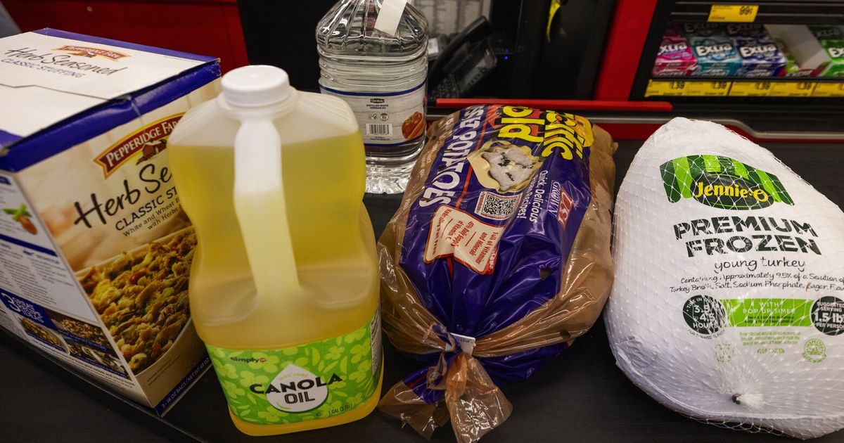 How much does a Thanksgiving meal cost in WA? Check your location