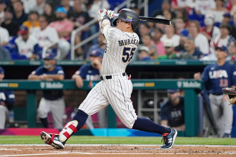 Will Japanese sluggers Munetaka Murakami or Kazuma Okamoto end up with Mariners? | The Seattle Times