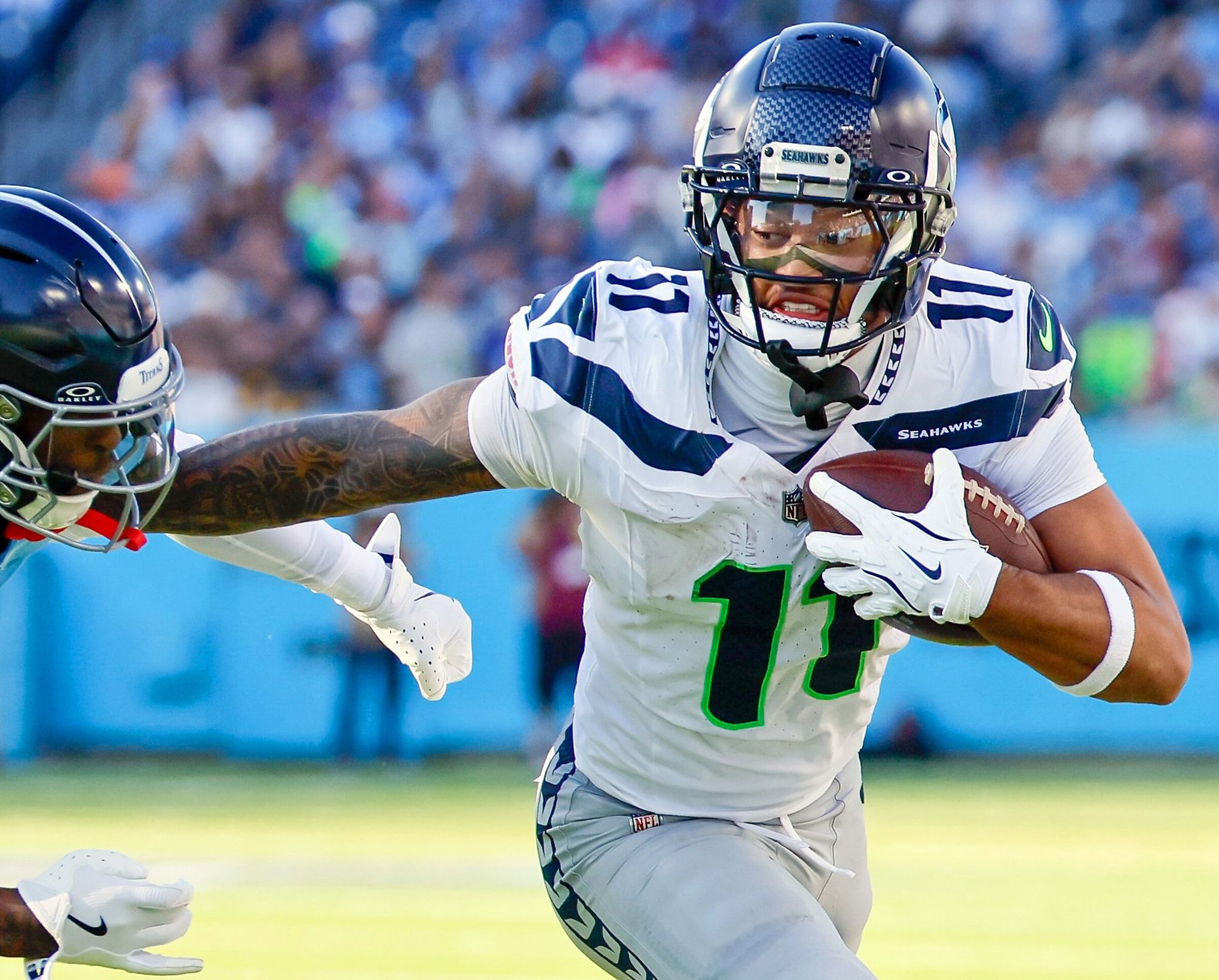 jaxon smith njigba helmet SMITH-NJIGBA SIGNED OHIO STATE BUCKEYES FULL SIZE BECKETT  Super Sports Center Jaxon Smith-Njigba and His Uprising