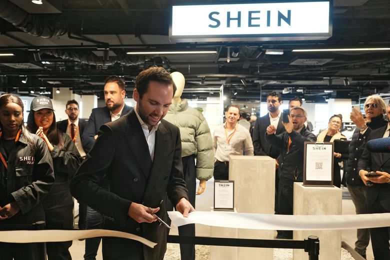 France moves to suspend Shein's online market over listings for illegal  weapons and sex dolls | The Seattle Times