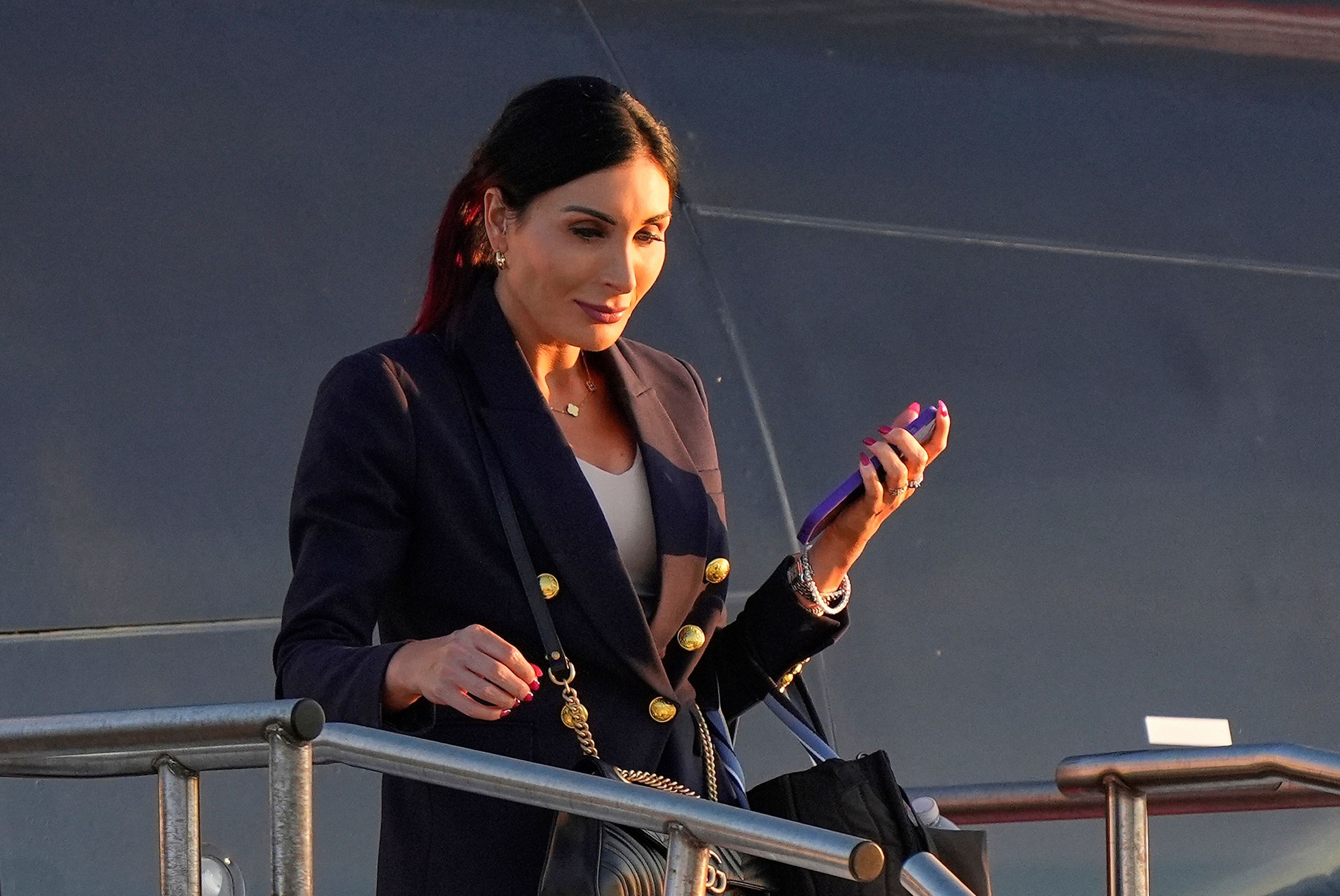 Conservative activist Laura Loomer, a Trump ally, says she has a