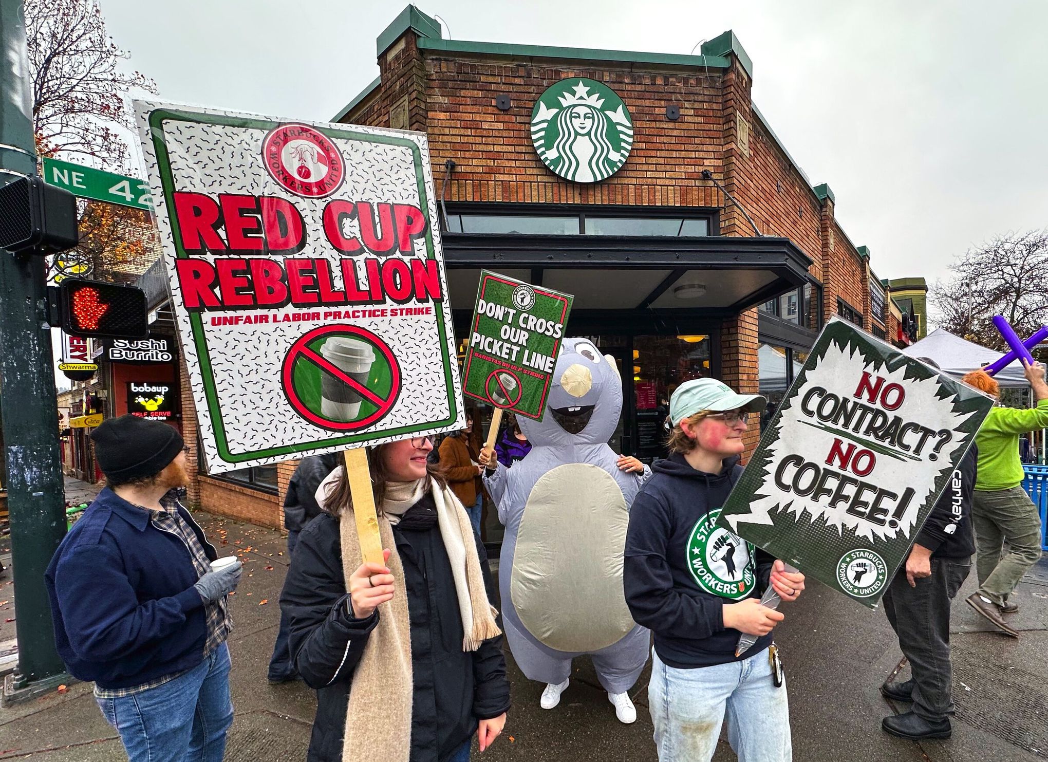 Starbucks union says strike is longest in company history | The Seattle  Times