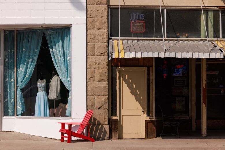 Columbus, the county seat of Stillwater County, Mont., is about 40 miles west of Billings. It sits between Interstate 90 and the Yellowstone River. (Erika Schultz / The Seattle Times)