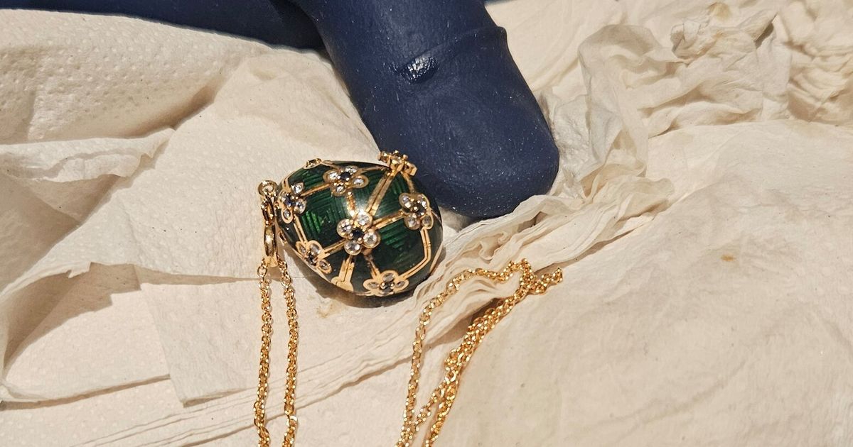 Man Who Swallowed Stolen Fabergé Egg Passes It Naturally, Police Say
