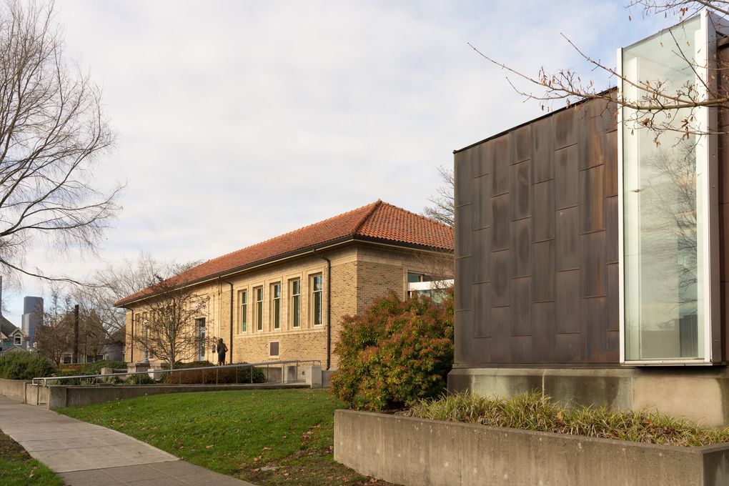 The Douglass-Truth Branch in the Central District, pictured on Dec. 1. (Anthony Martinez / Courtesy of The Seattle Public Library)