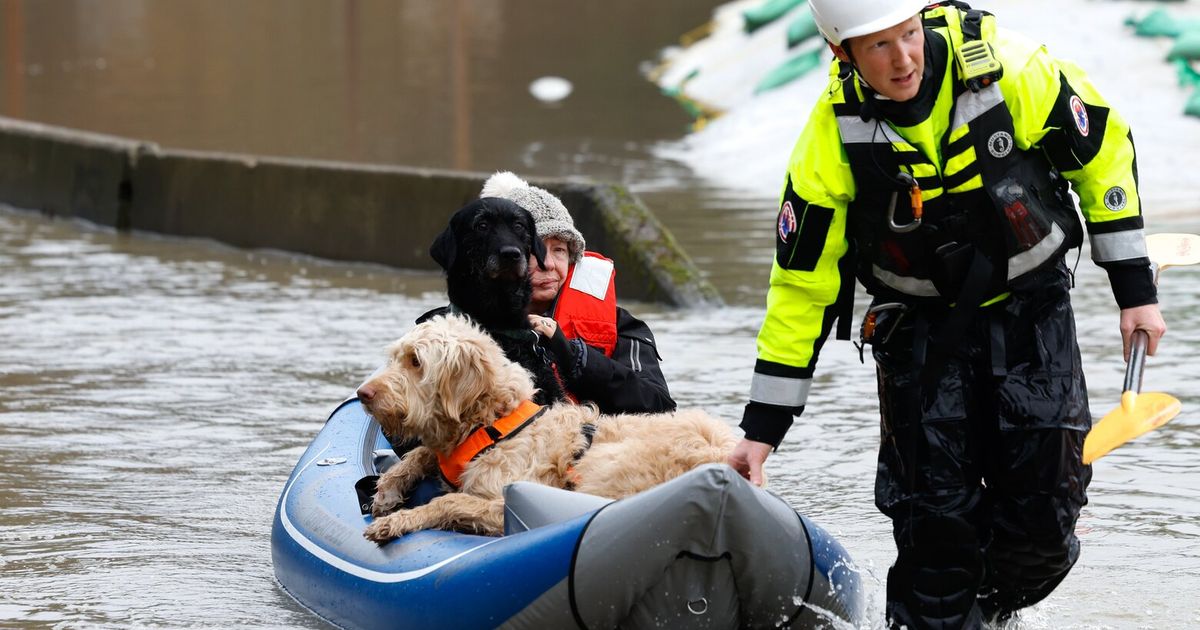 Live Historic flooding forces road closures evacuations  The Seattle Times