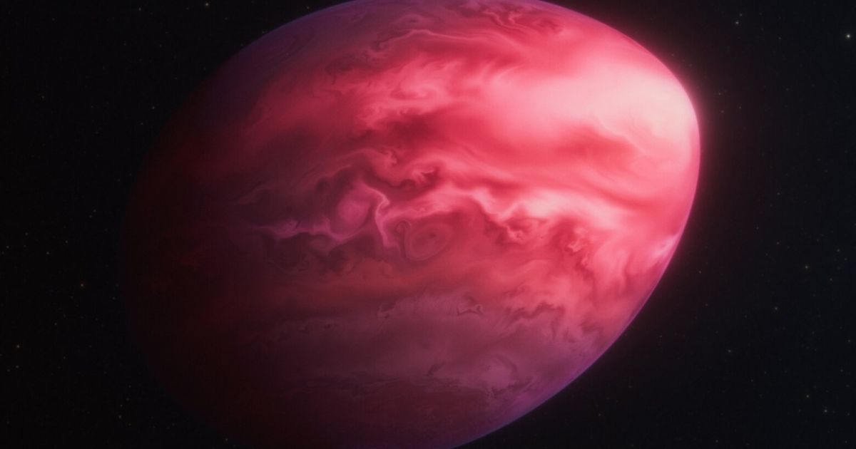 Lemon-shaped world is the most stretched-out planet ever seen