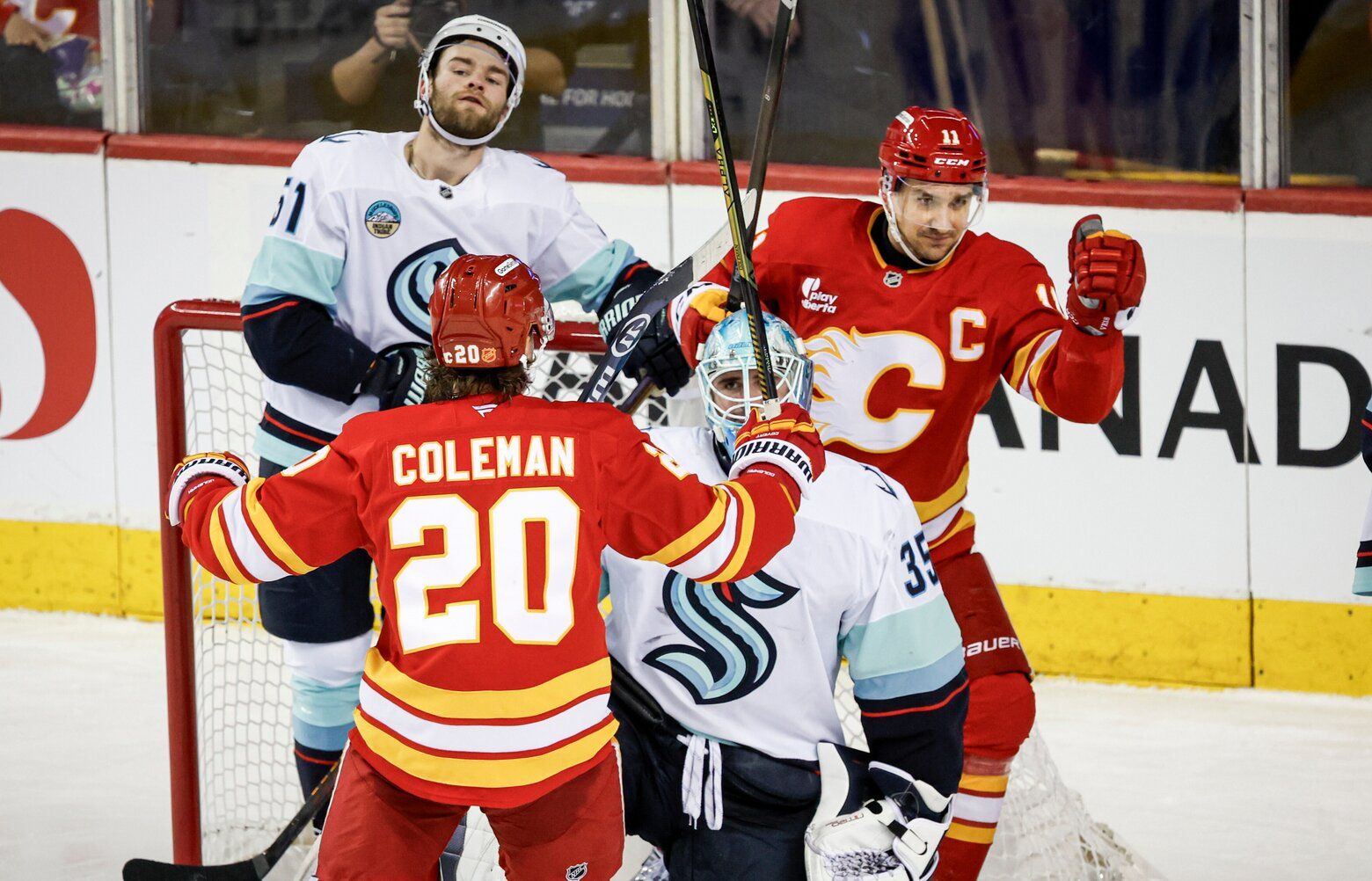 Seattle Kraken's free fall continues against Calgary Flames | The