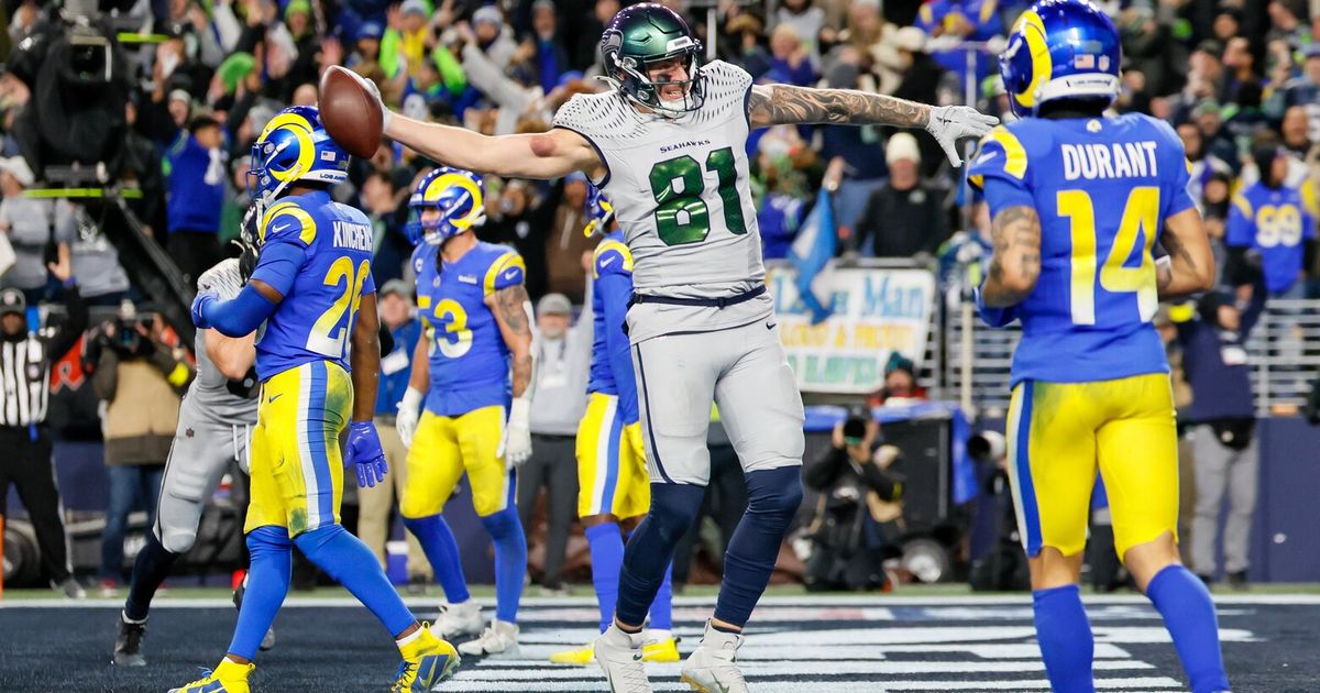 Saubert Seahawks TE Eric Saubert traveled long way to become overtime hero ...