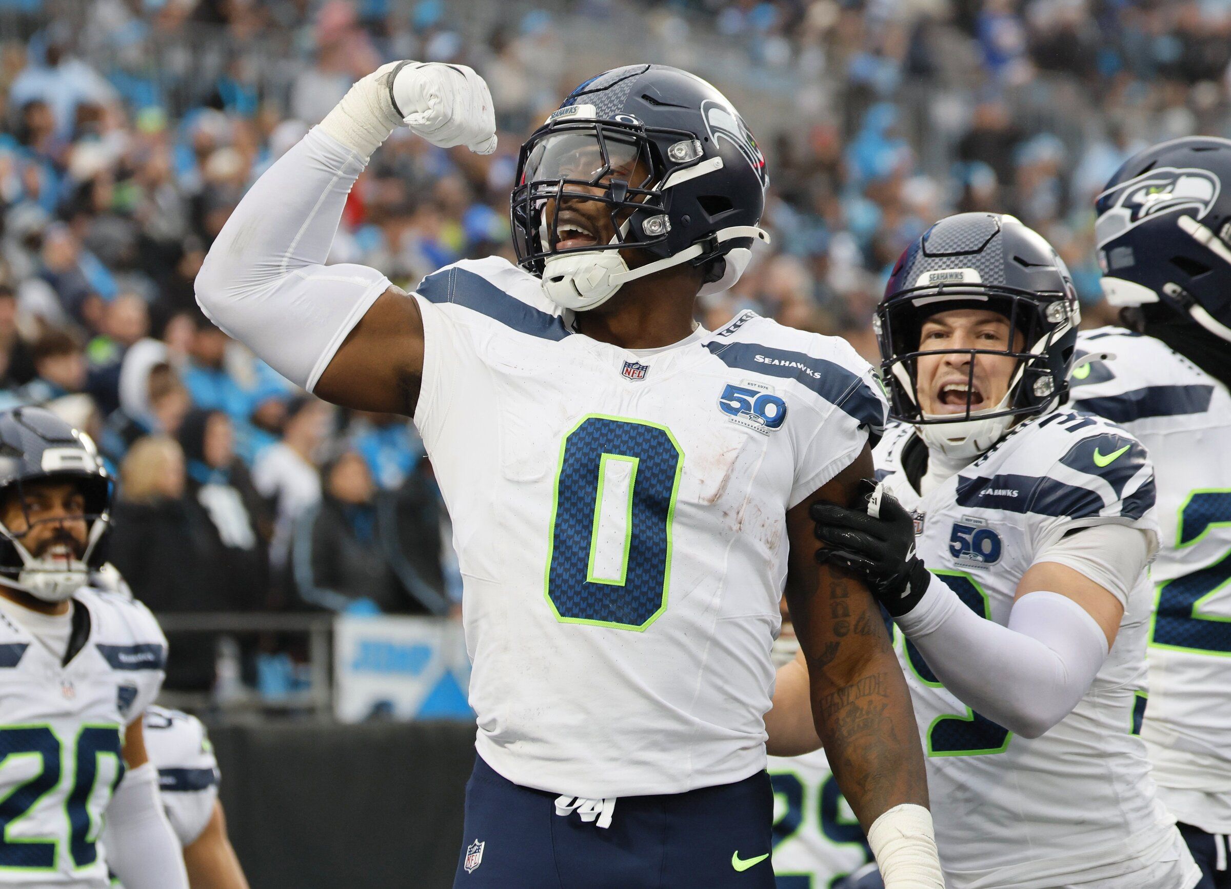Recap: Seahawks pull away from Panthers in second half for crucial