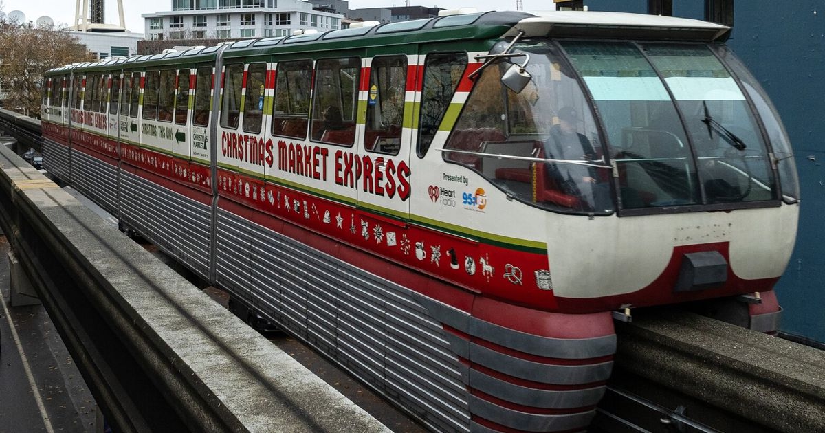 Die Seattle Monorail kostet einige Fahrgäste 1 Dollar mehr