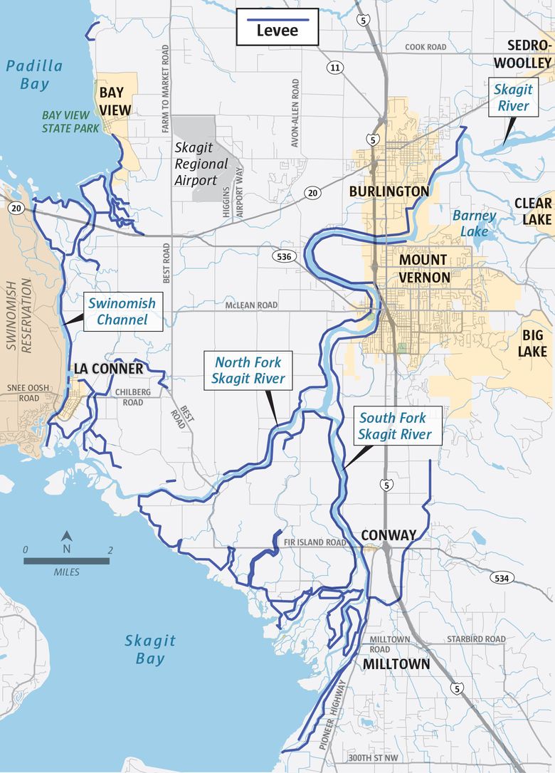 Authorities keep eye on levees as Skagit River nears crest | The ...