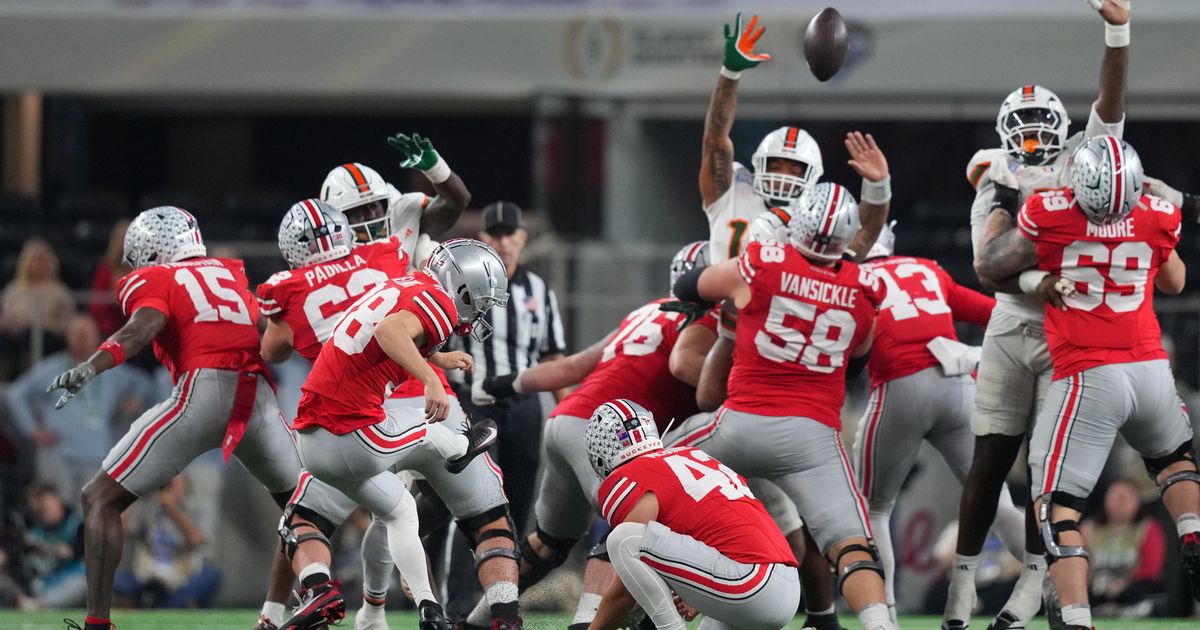 Another bye bites the dust as defending champ Ohio State falls to Miami ...