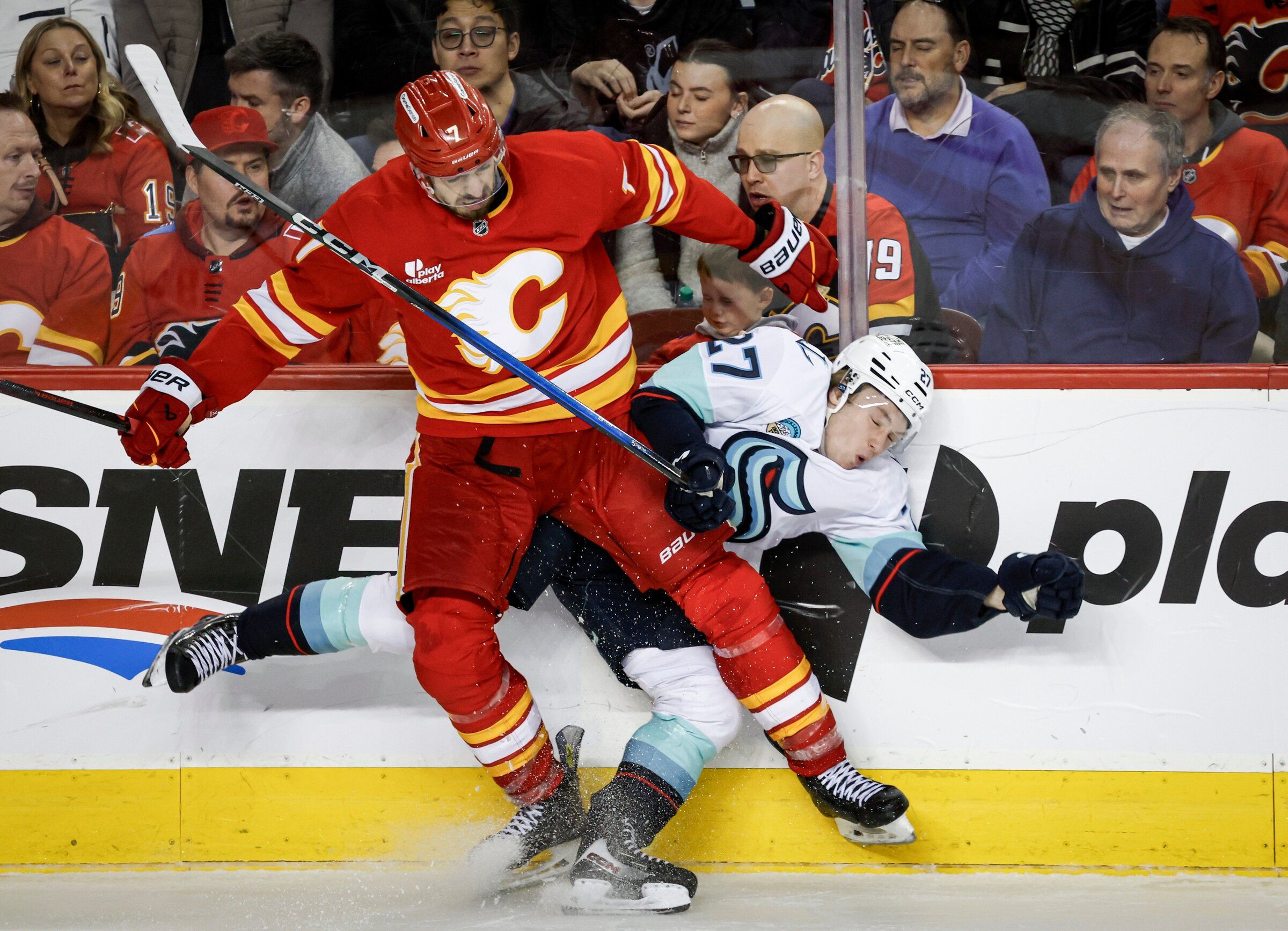 Jacob Melanson's 1st NHL goal sparks red-hot Kraken to win over