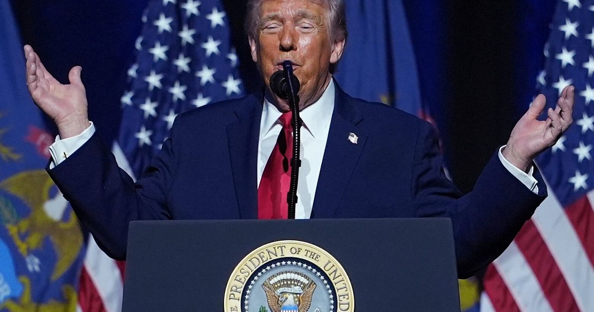 Trump visits Ford plant and defends his tariffs, hoping to counter ...