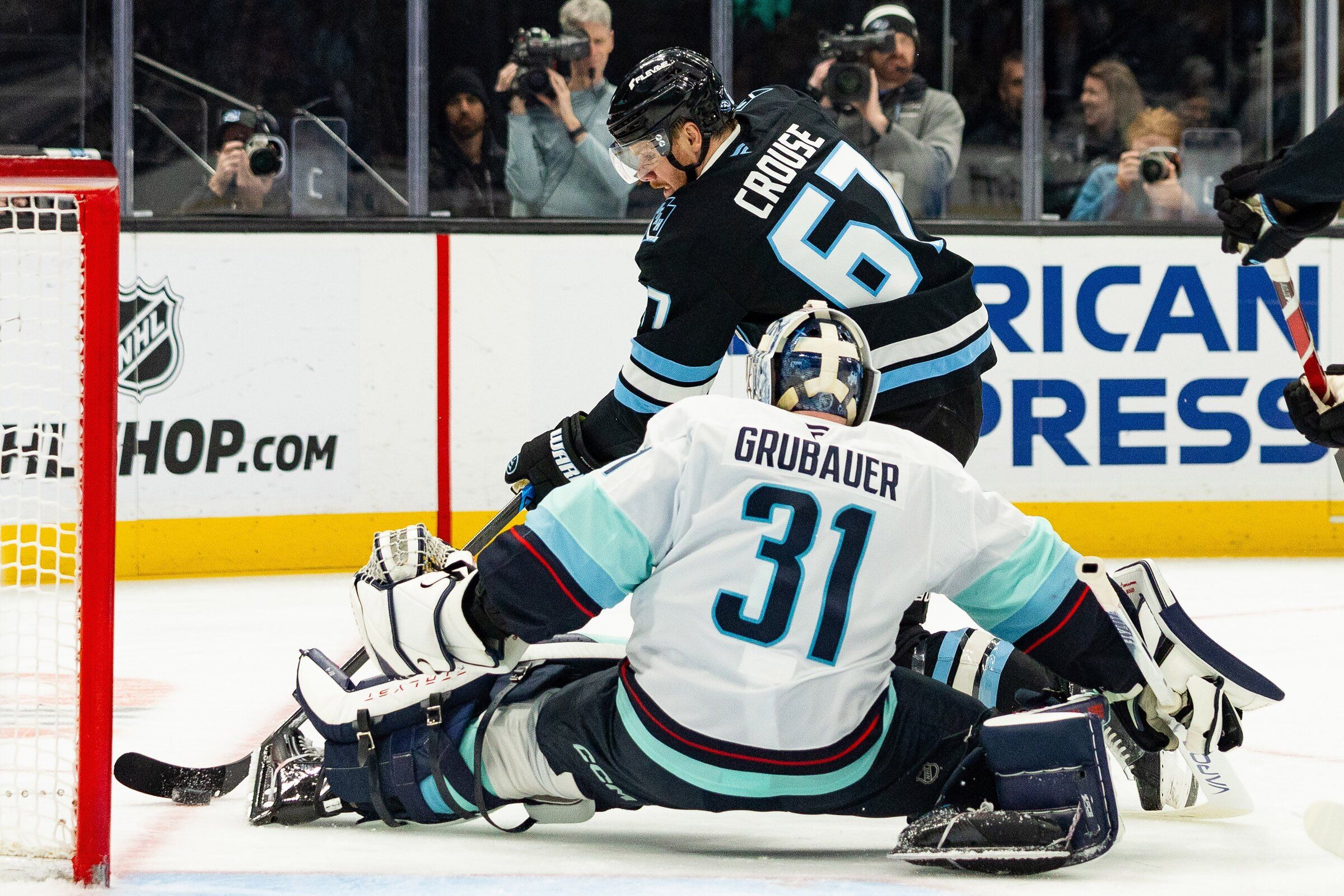 Kraken wrap up tough road trip with loss to Mammoth | The Seattle