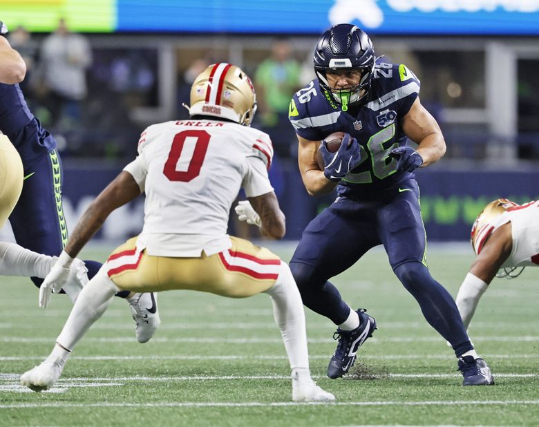 What will Seahawks do with Zach Charbonnet out for season? | The Seattle  Times