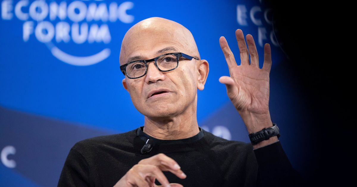 Microsoft CEO warns AI needs to spread beyond Big Tech to avoid bubble