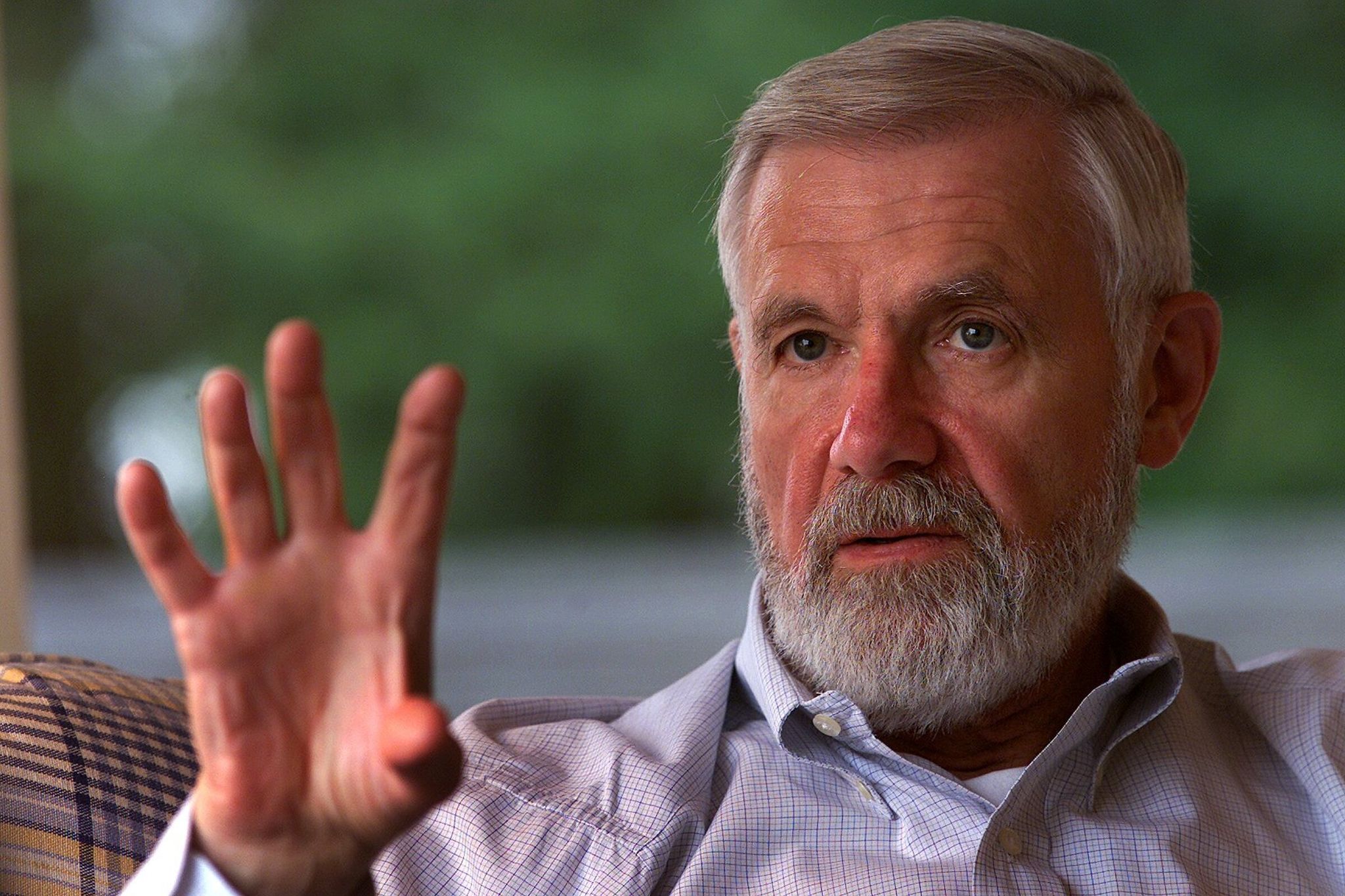 Dr. William Foege — former director of the Centers for Disease Control and Prevention and smallpox vaccine expert. (Mark Harrison / The Seattle Times, 2001)